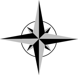 Clipart compass star