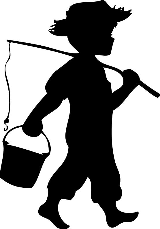 Fishing Silhouette - Clipartion.com