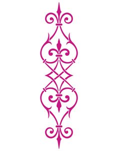 Wall decor, Stencils and Love the