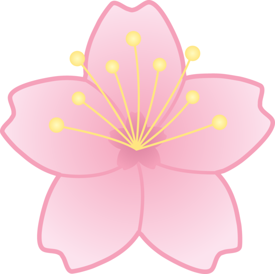 Sakura Flower Clipart