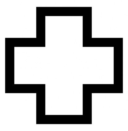 Outline Of A Cross | Free Download Clip Art | Free Clip Art | on ...