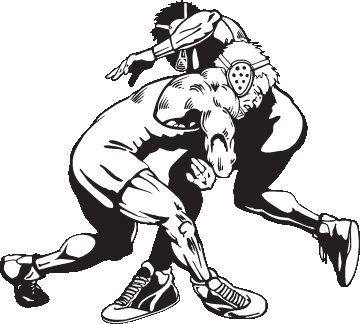 Cartoon Wrestling Clipart