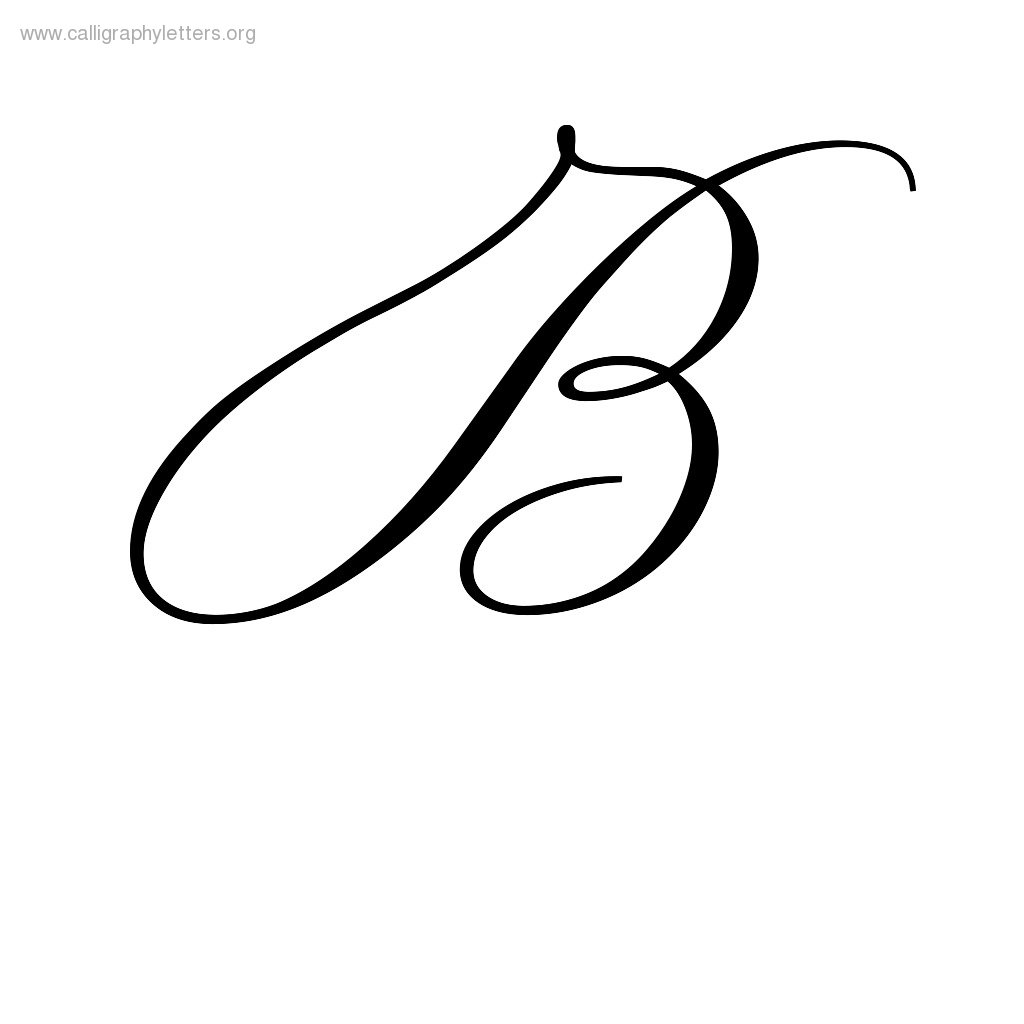 Champignon Connected A-Z Calligraphy Lettering Styles To Print ...