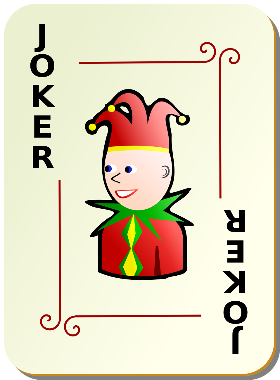 Playing Cards | Free Stock Photo | Illustration of a black joker ...