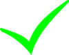 Ticking Green - vector clip art online, royalty free & public domain