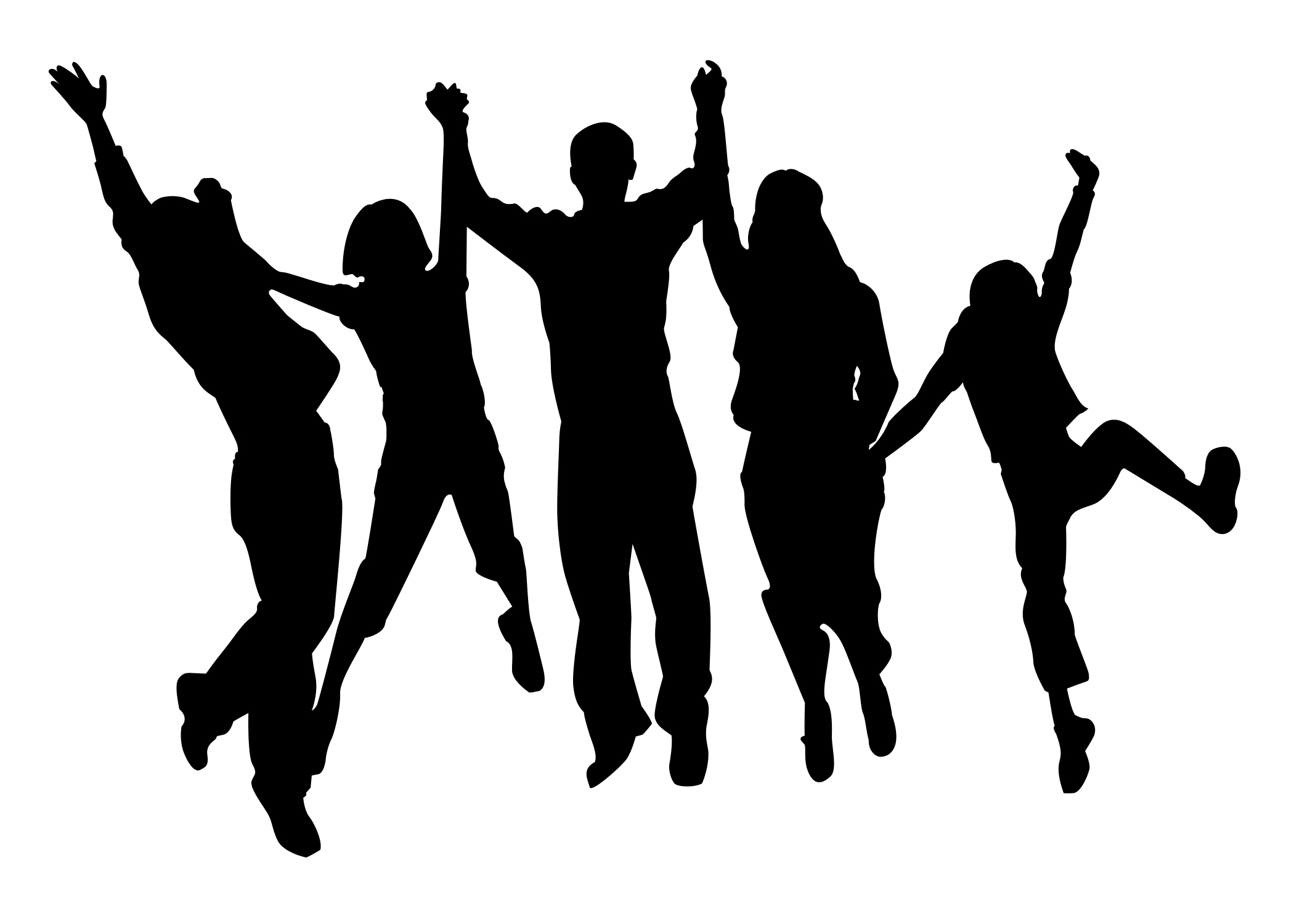 Silhouette Of Family - ClipArt Best