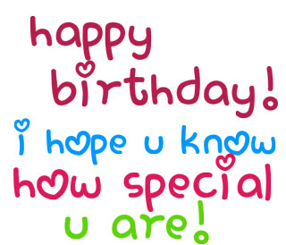 Free Cute Birthday Clipart For Facebook Happy You - quoteko.
