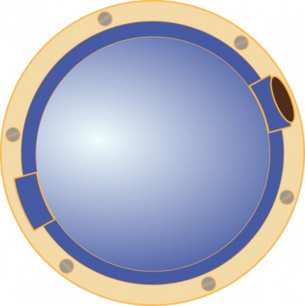 Porthole Window Ship clip art | Download free Vector