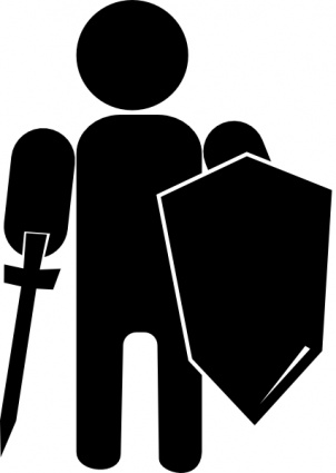Soldier clip art vector, free vector graphics