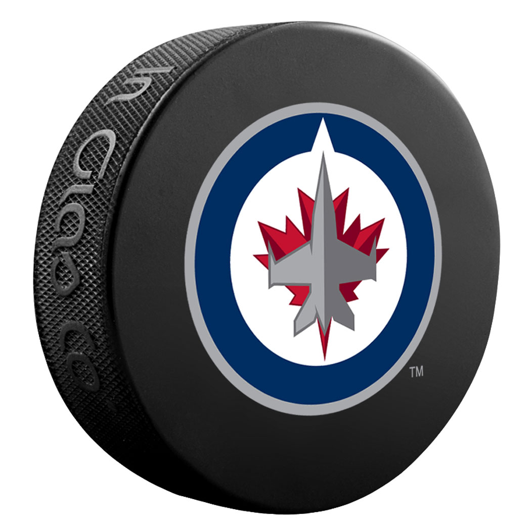 Sherwood NHL Team Souvenir Ice Hockey Puck (Winnipeg Jets)