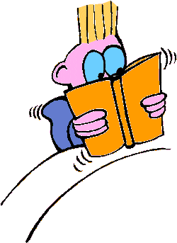 30 Animated Book Reading Gifs - Best Animations