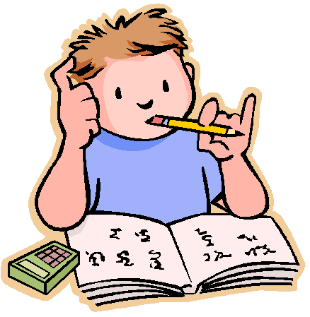 Homework Clip Art For Kids - Free Clipart Images