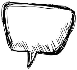 blanck speech bubbles clipart free