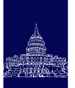 White <b>Capitol</b> clip art - <b>vector</b> clip art online, royalty free <b>...</b>