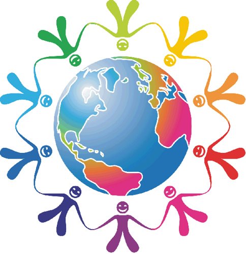 World With People Around It - ClipArt Best