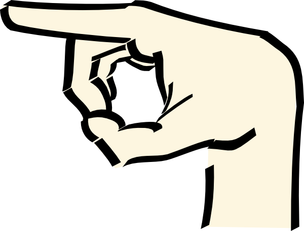 finger clip art | Hostted