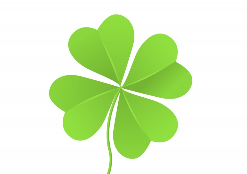 Four leaf clover - download free vector illustration