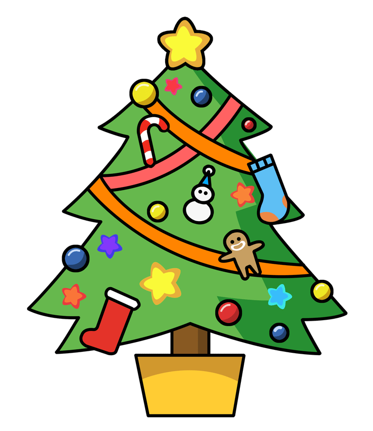 Free Christmas Tree Clip Art