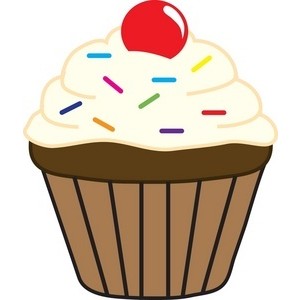 Cup cake clip art