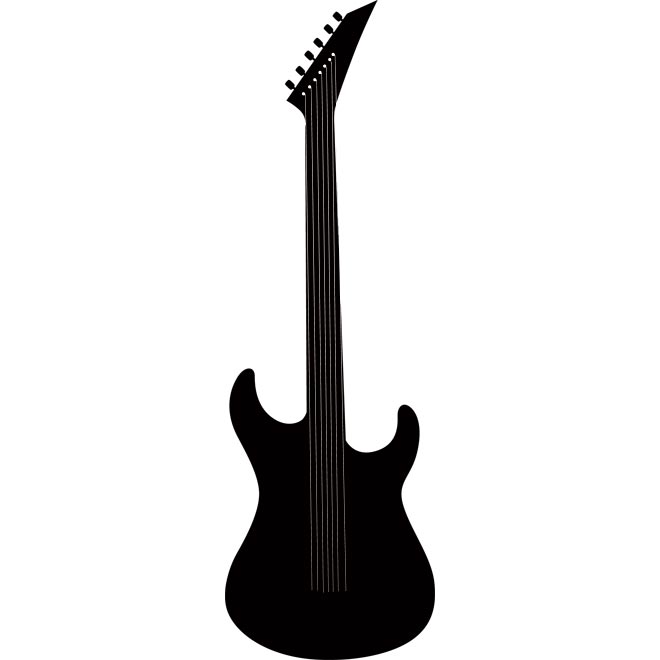 Guitar Silhouette Vector | Free Download Clip Art | Free Clip Art ...