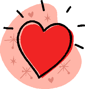Cartoon heart clipart