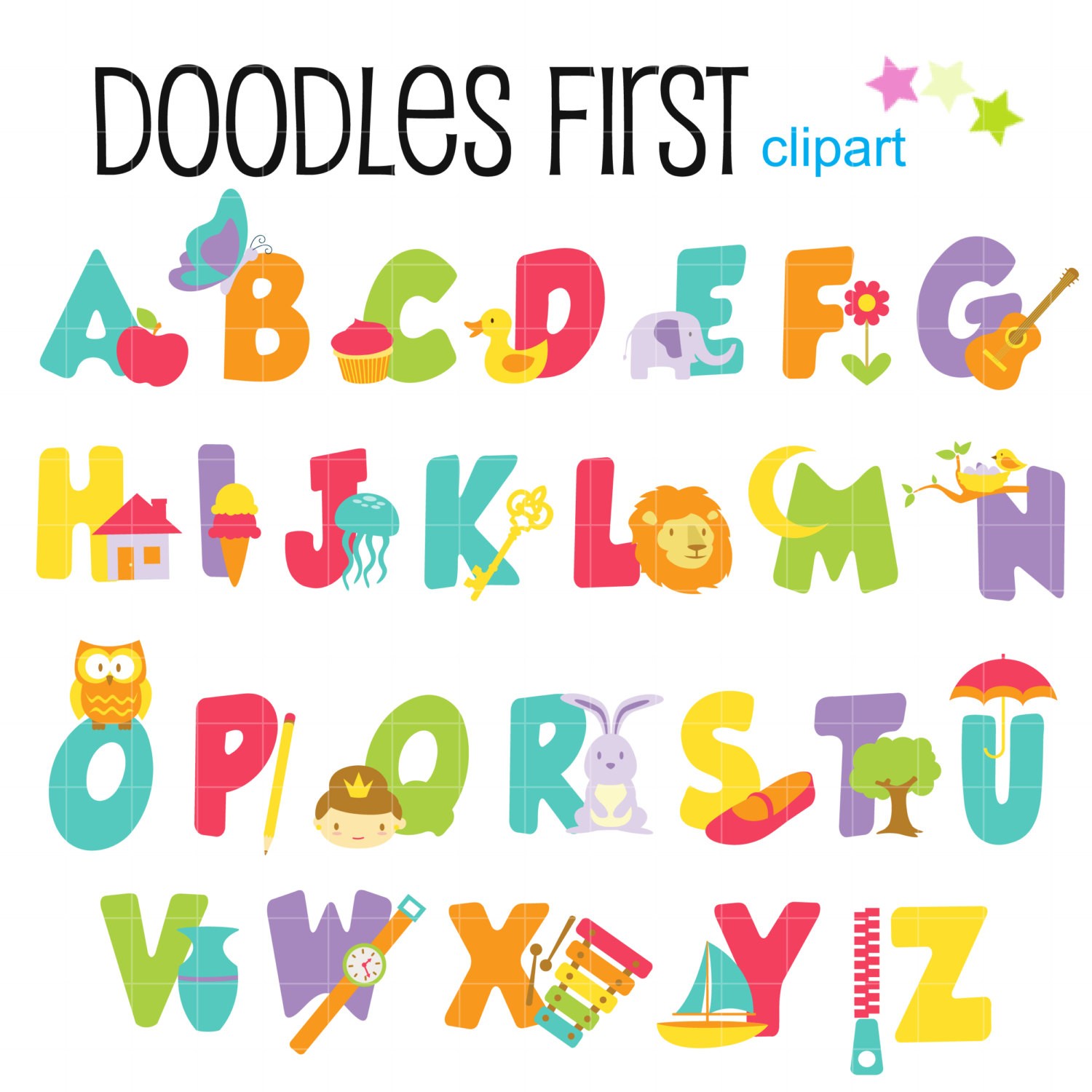 Alphabet Graphics Clipart - ClipArt Best