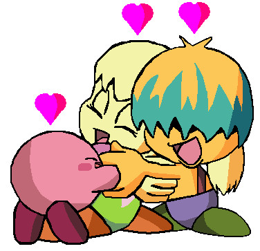 Cute Cartoons Hugging
