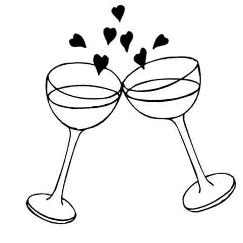 Clip Art Black And White Wedding Clipart