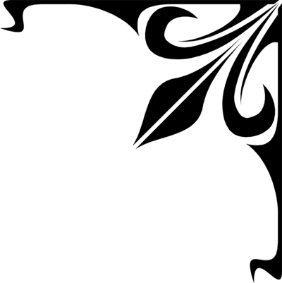 Corner borders clip art