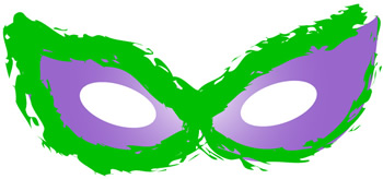 Mardi Gras Clip Art Borders