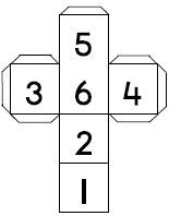 Make Your Own Dice | Dice, Number Worksheets and Templat…