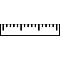 Ruler clip art free vector