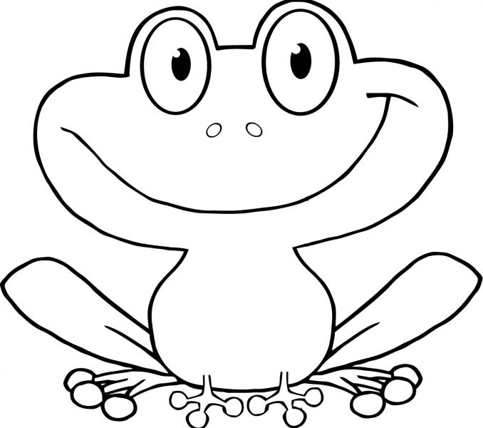 Coloring Page Cute Frog Coloring Pages Fresh In Property Gallery ...