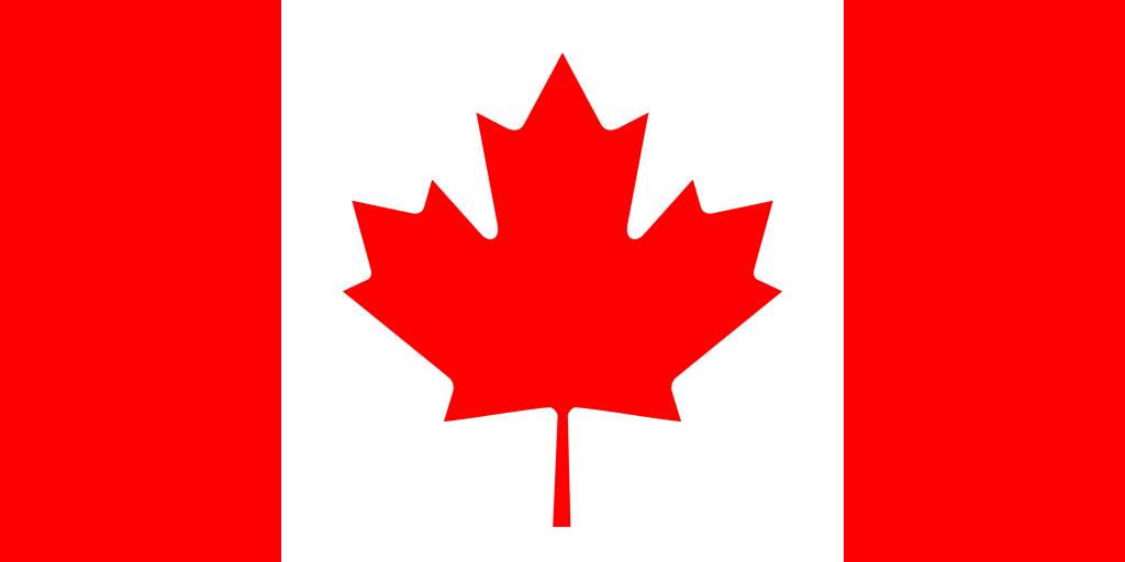 Canada flag vector - country flags