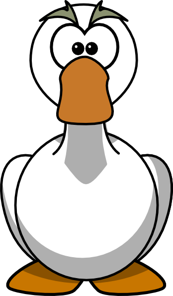 Mother goose clip art clipart image #42091