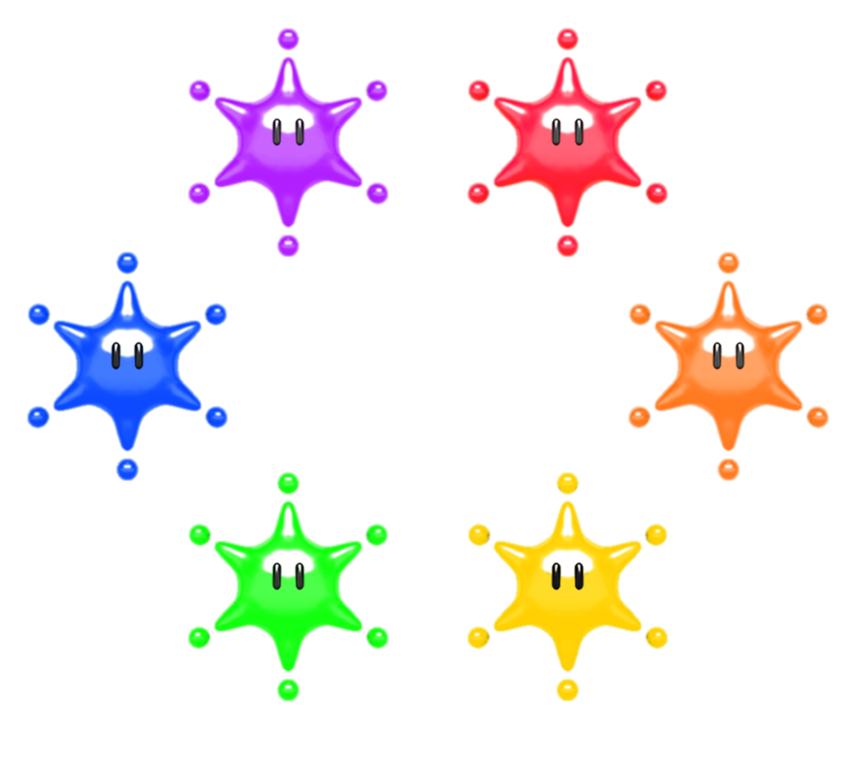 Big Paint Star (Paper Mario Color Splash) by Banjo2015 on DeviantArt