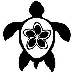 Sea turtle outline clipart