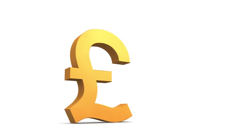 Broken Pound Symbol Stock Footage Video 2915689 - Shutterstock