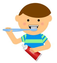 Brush your teeth clipart