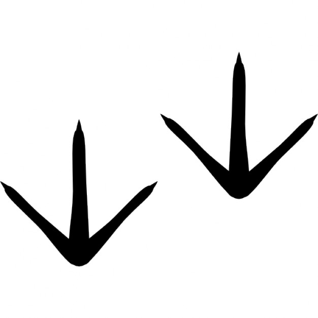 Chicken footprints Icons | Free Download
