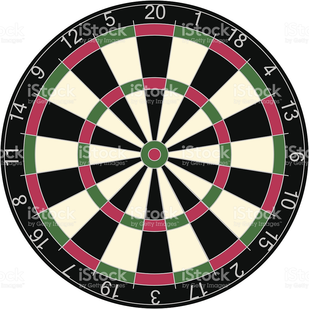 Dartboard Clip Art, Vector Images & Illustrations