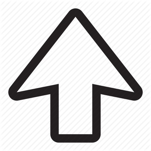 Arrow, north, up icon | Icon search engine