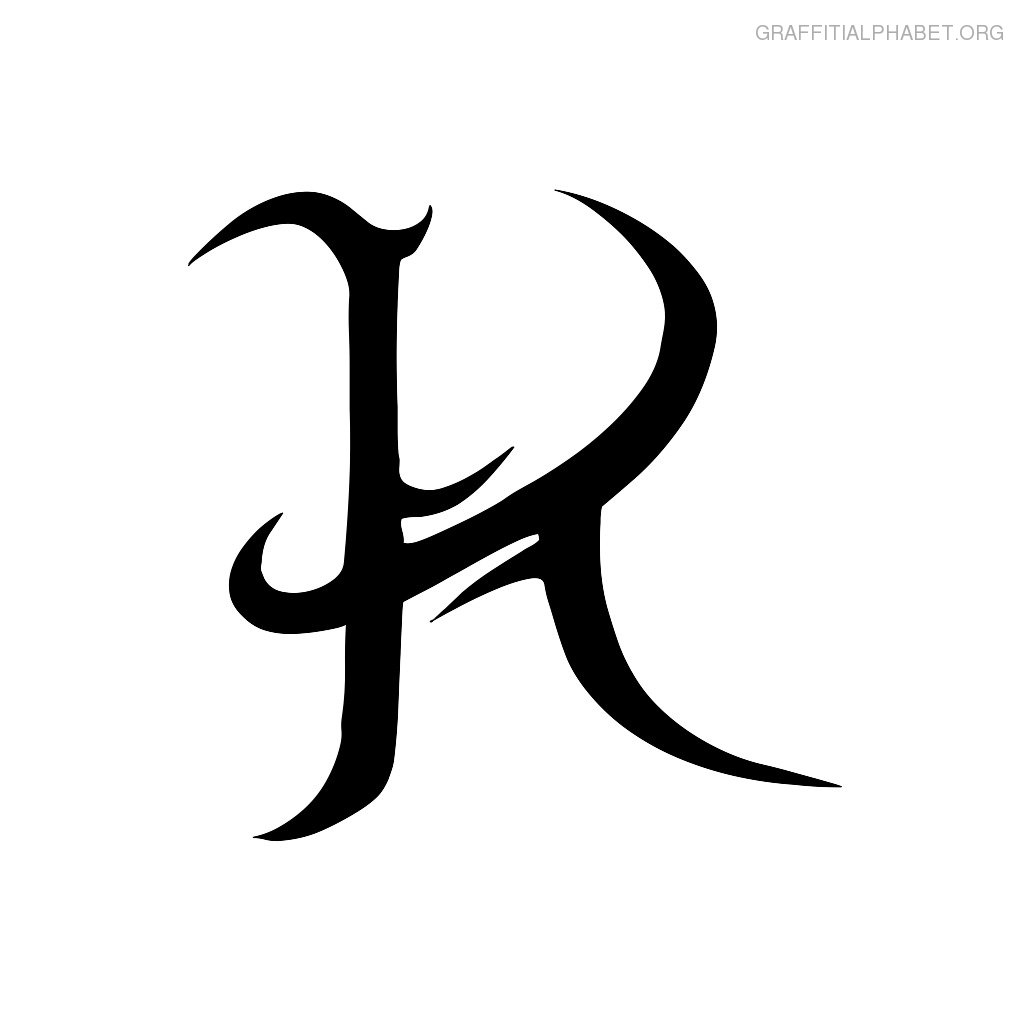 Tribal Printable Graffiti Letters | Graffiti Alphabet Org