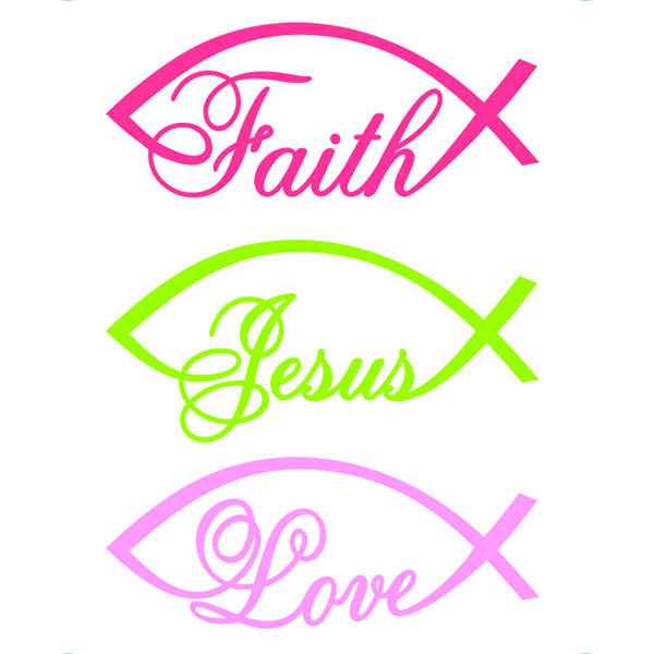Christian Fish Svg Cuttable Designs
