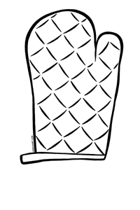 Free LDS Oven Mitt Clipart