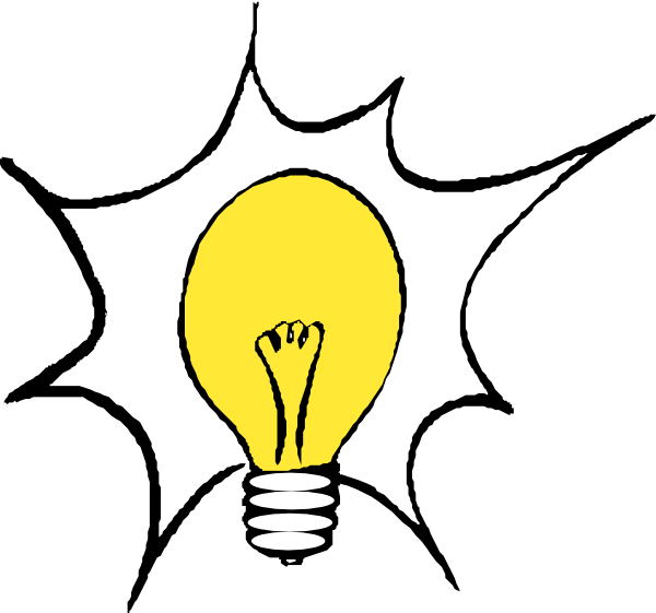 Lightbulb clip art Free Vector