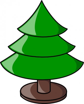 Christmas Tree clip art Vector clip art - Free vector for free ...