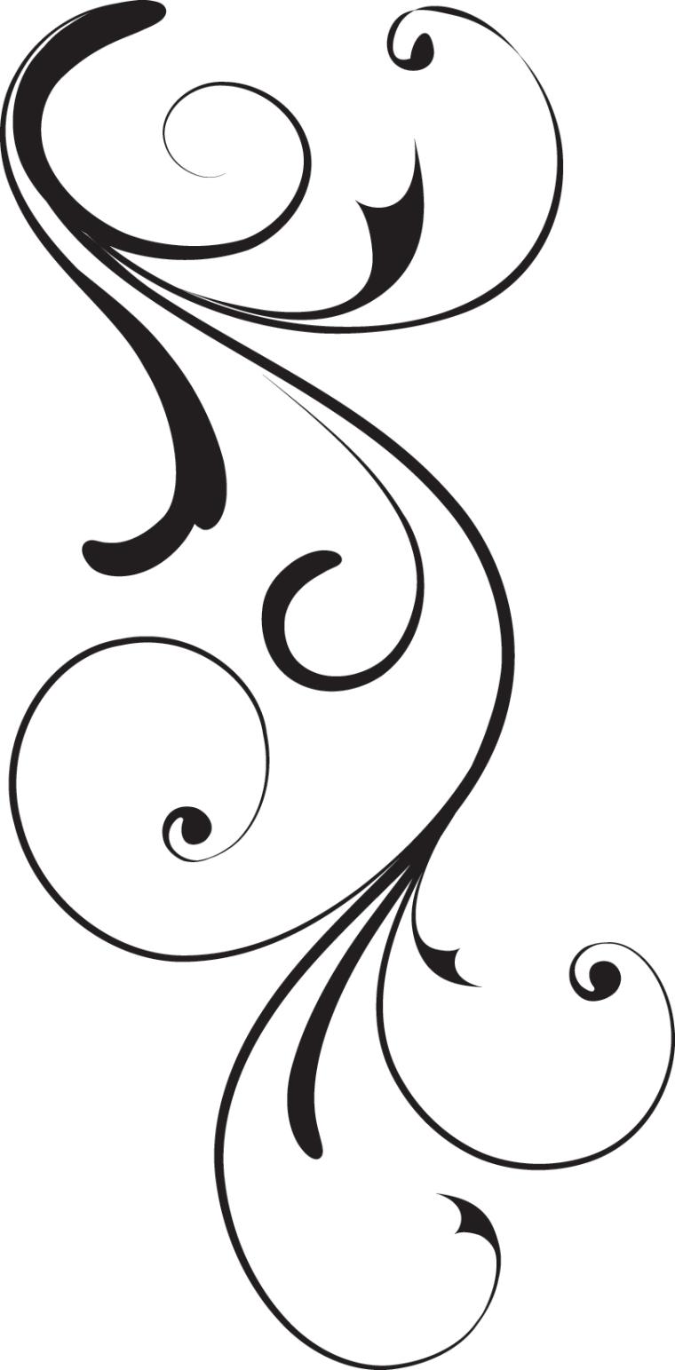 Swirl Corner Black Design Royalty Free Stock Vector Art ...