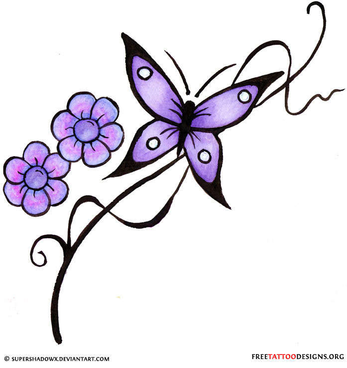 60 Butterfly Tattoos | Feminine And Tribal Butterfly Tattoo Designs