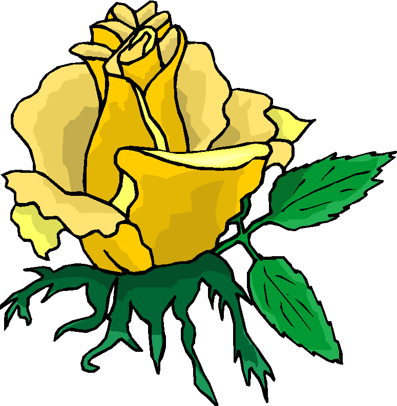 Beautiful Rose Wedding Clipart